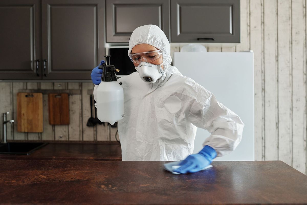 Sanitized commercial workspace prepared by PRINCETON CLEANING PARTNER in Lawrenceville
